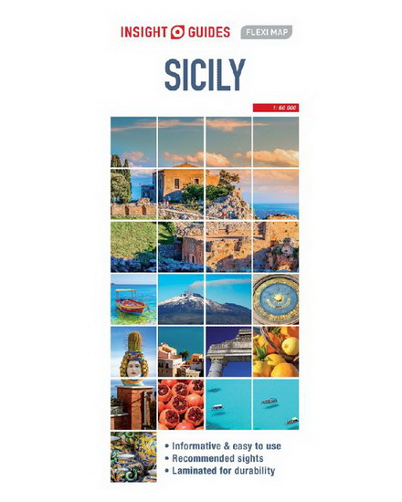 Insight Guides Flexi Map Sicilly ( Insight Maps ) 6E - COLLECTIF