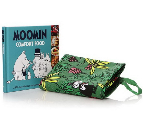 Moomin : Tea Towel & Recipe Book Set - TOVE JANSSON