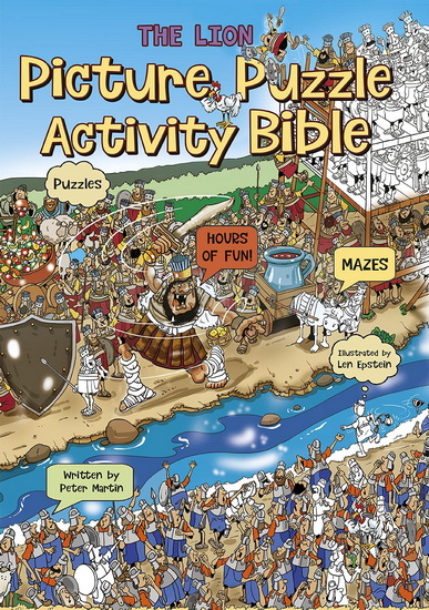 Lion Picture Puzzle Activity Bible - PETER MARTIN - LEN EPSTEIN