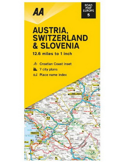 Road Map Austria Switzerland & Slovenia - COLLECTIF