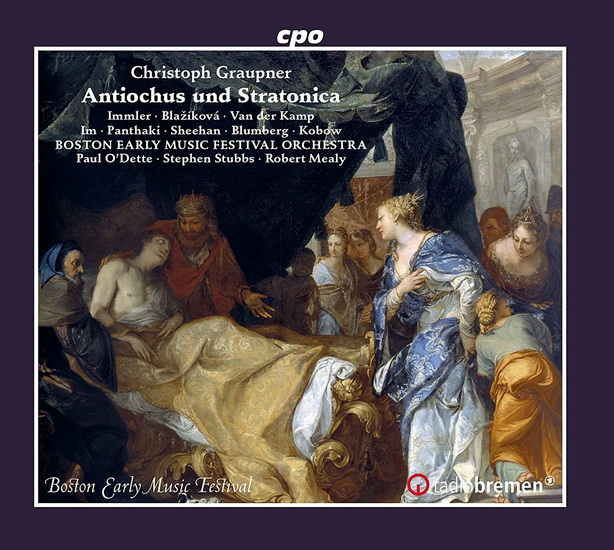 Graupner: Antiochus und Stratonica (3CD) - CHRISTOPH GRAUPNER