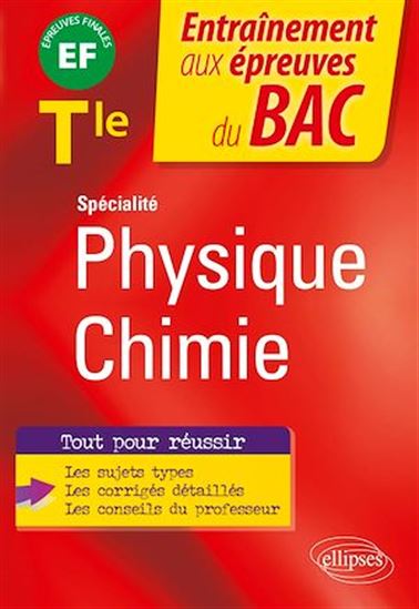 Spécialité Physique-chimie - Terminale - EF épreuves finales Bac - AURORE BIONDOLLILO-TOURNIER