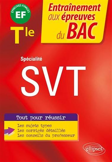 Spécialité SVT - Terminale - EF épreuves finales Bac - ANNE-MURIEL IMBERT