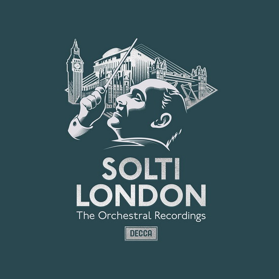 Solti In London (36 CD Box Set) - COMPILATION CLASSIQUE