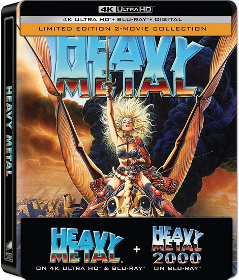 Heavy Metal & Heavy Metal 2000: 2-Movie Collection (Steebook) (4K) - MICHAEL COLDEWEY