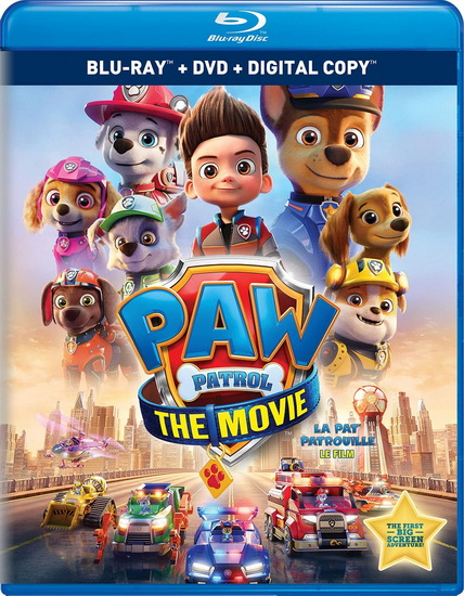 PAW Patrol: The Movie (Pat patrouille le film) (Blu-Ray+Dvd) - BRUNKER CAL