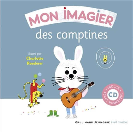 Mon imagier des comptines + CD - CHARLOTTE ROEDERER