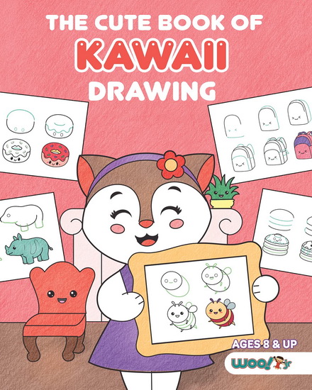 The Cute Book of Kawaii Drawing - COLLECTIF