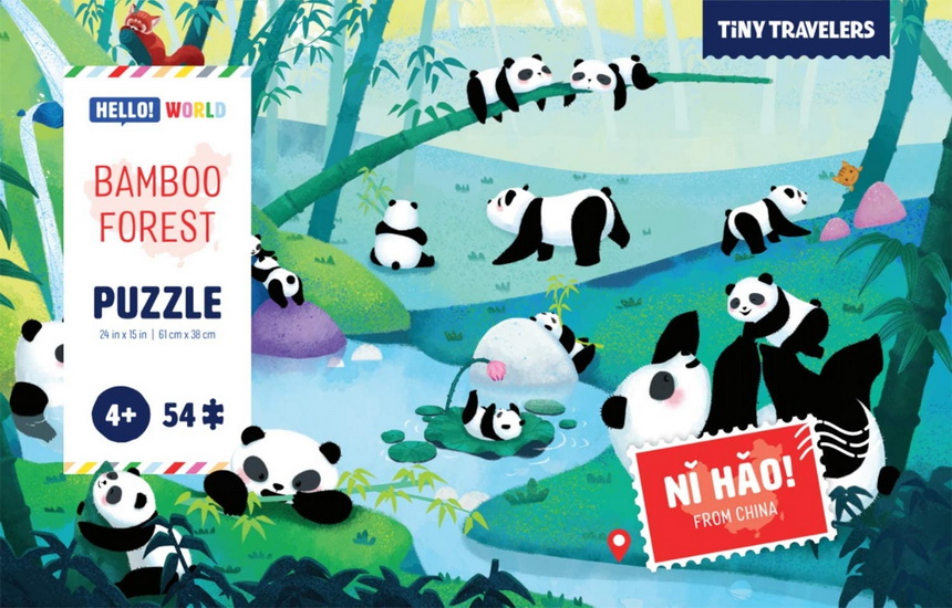 Puzzle: Bamboo Forest - SUSIE JARAMILLO