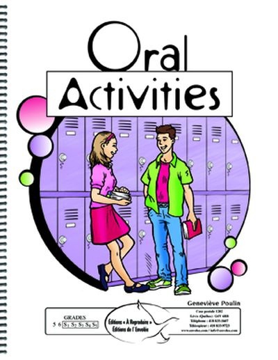Oral Activities (secondaire 1 à 5) - GENEVIÈVE POULIN