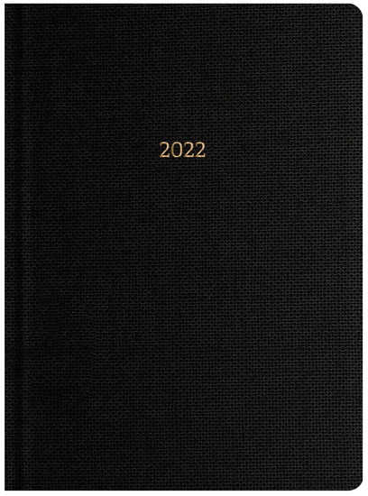 Agenda 2022 Noir 1s/2p