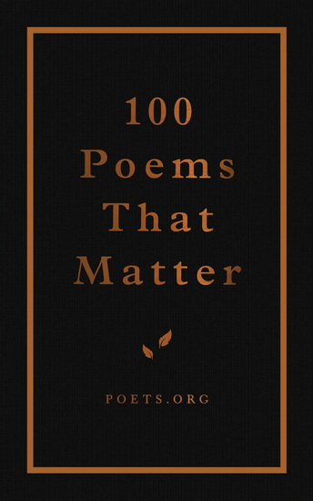 100 Poems That Matter - COLLECTIF