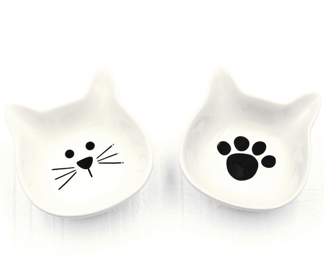Vide poche chat céramique 2AS