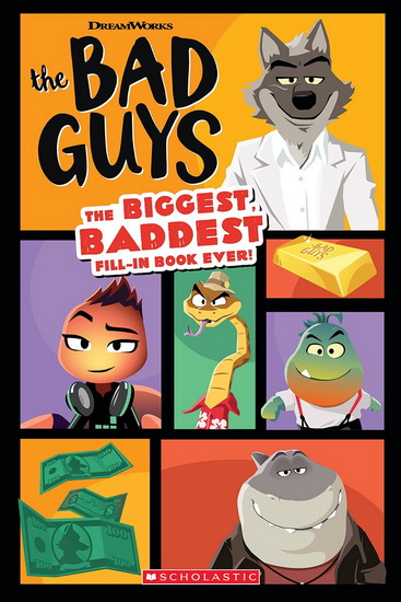 The Bad Guys Movie Fill-ins Book - COLLECTIF
