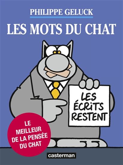 Les Mots du chat - PHILIPPE GELUCK