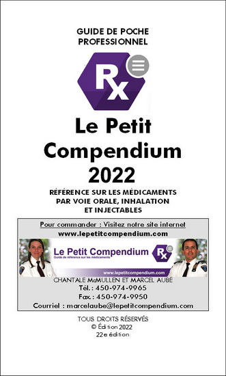 Le Petit compendium 2022 - COLLECTIF