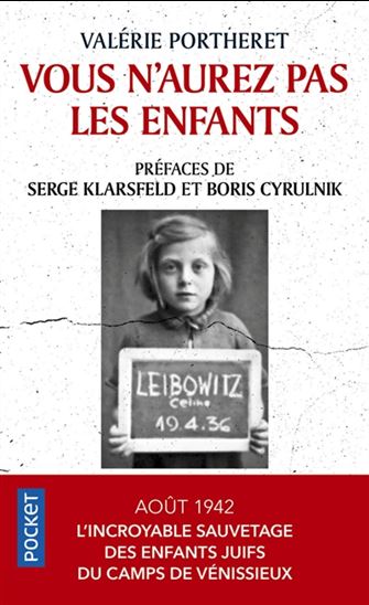 Vous n&#39;aurez pas les enfants : document - VALÉRIE PORTHERET