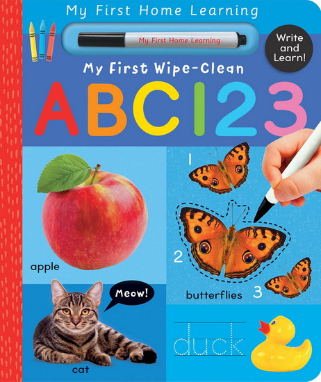 My First Wipe-Clean ABC 123 - LAUREN CRISP