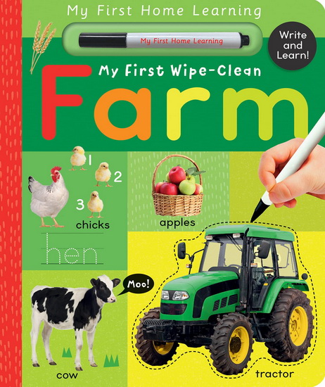 My First Wipe-Clean Farm - LAUREN CRISP