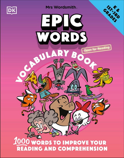 Mrs Wordsmith Epic Words Vocabulary Book, Kindergarten & Grades 1-3 - COLLECTIF