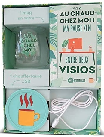 Au chaud chez moi ! : ma pause zen entre deux visios Cof. - COLLECTIF