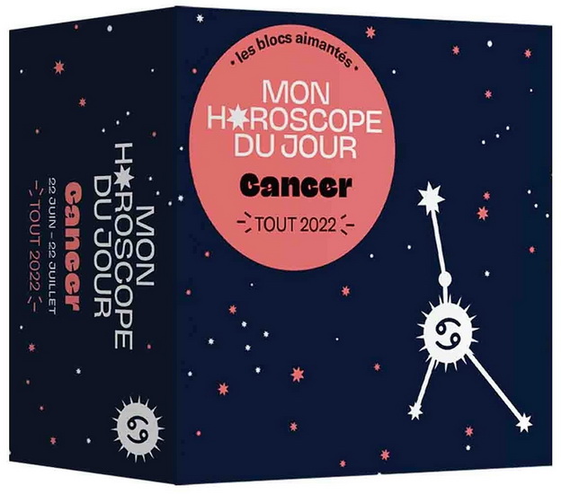 Cancer : mon horoscope du jour : tout 2022 Cof. - FABIENNE TANTI