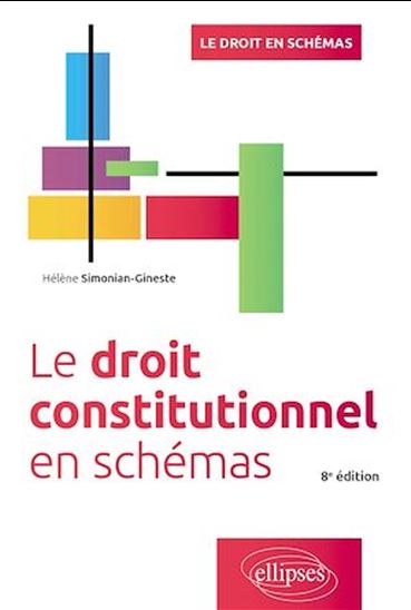 Le droit constitutionnel en schémas - SIMONIAN-GINESTE HÉLÈNE