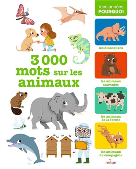 3.000 mots sur les animaux - COLLECTIF
