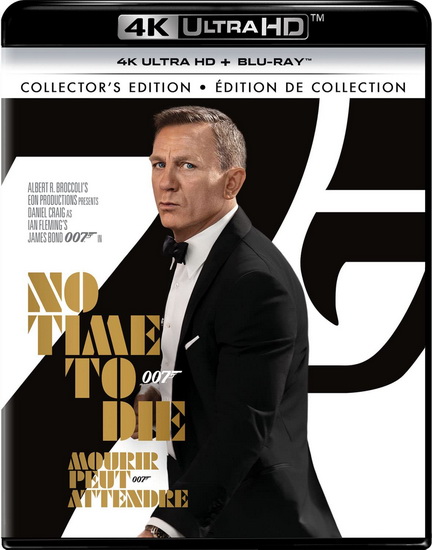 James Bond 007: No Time to Die (Mourir peut attendre) (4K+Blu-Ray) - CARY JOJI FUKUNAGA