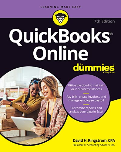 QuickBooks Online For Dummies - DAVID H RINGSTROM