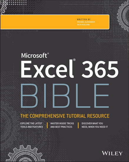 Excel 365 Bible - MICHAEL ALEXANDER