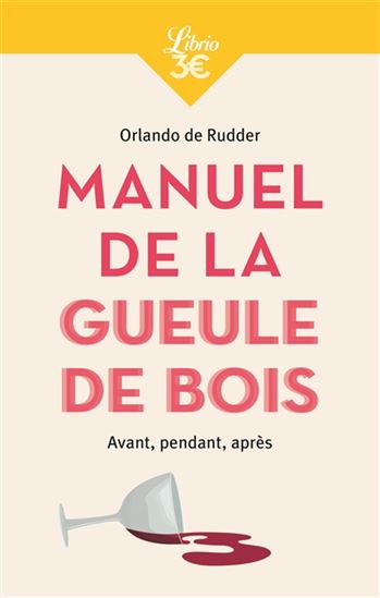 Manuel de la gueule de bois : avant, pendant, après N. éd. - ORLANDO DE RUDDER
