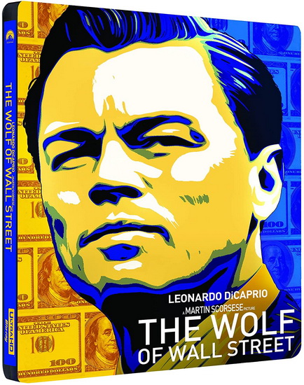 The Wolf of Wall Street (Steelbook) (4K+Blu-Ray) (Le loup de Wall Street) - MARTIN SCORSESE