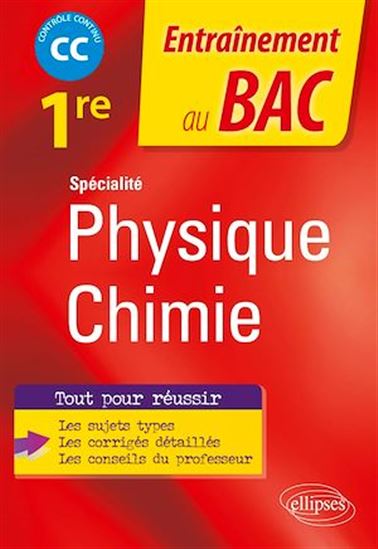 Spécialité Physique-chimie - Première - FRÉDÉRIC BOREL