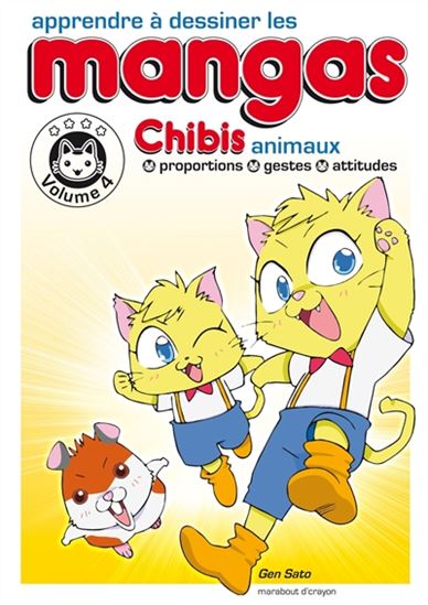 Chibis animaux : proportions, gestes, attitudes #04 - GEN SATÖ