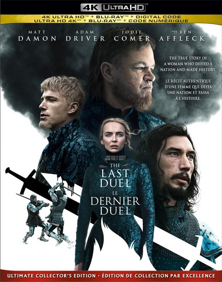 The Last Duel (4K+Blu-ray) (Le dernier duel) - RIDLEY SCOTT