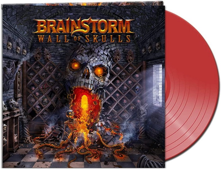 Wall Of Skulls (Vinyle - Rouge Translucide) - BRAINSTORM