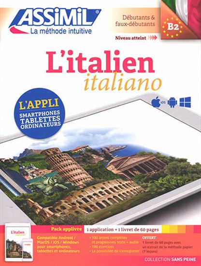 L&#39;Italien B2 - Pack App-livre - FEDERICO BENEDETTI