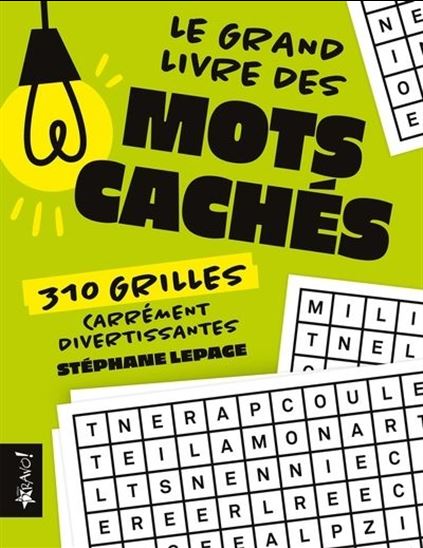 Grand livre des mots cachés - STÉPHANE LEPAGE