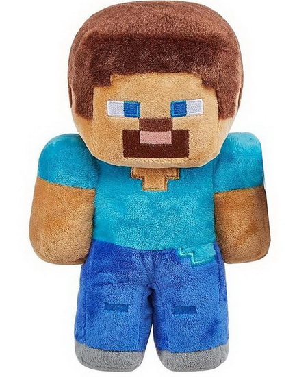 Peluche Minecraft Steve 20 cm - Peluches, poupées et marionnettes