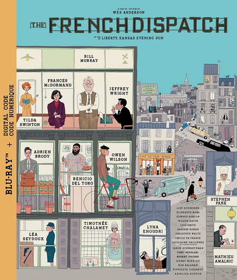 The French Dispatch (The French Dispatch du Liberty, Kansas Evening Sun) (Blu-ray) - WES ANDERSON