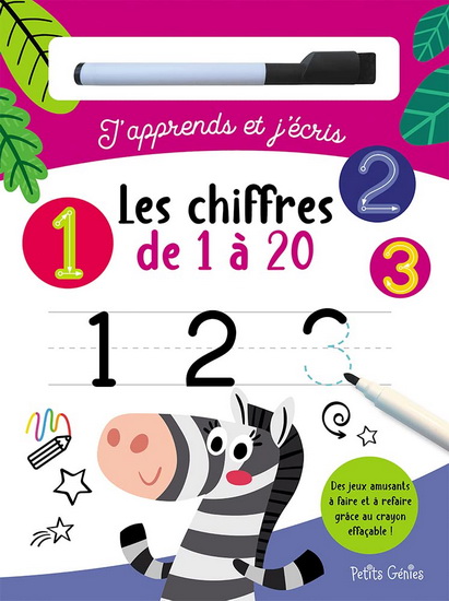 Les Chiffres 1 à 20 N.éd - COLLECTIF