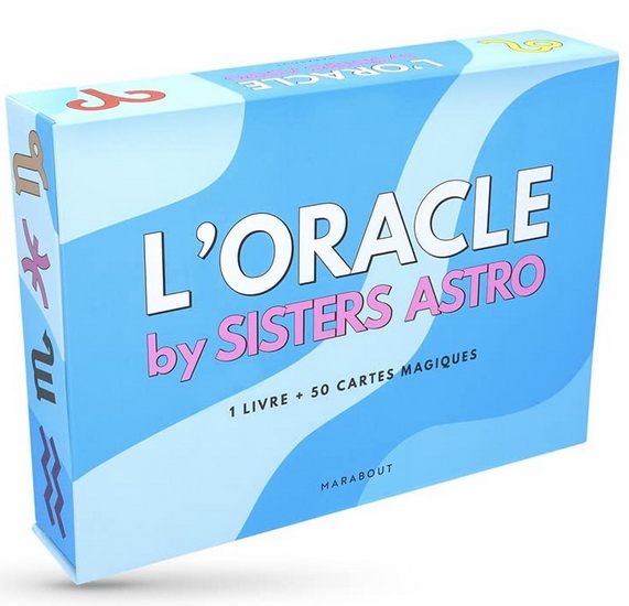 L&#39;Oracle by Sisters astro : 1 livre, 50 cartes magiques Cof, - SISTERS ASTRO