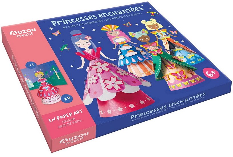 Princesses enchantées en paper art  Cof. N. éd. - GAËL LE NEILLON