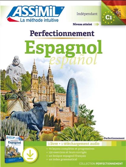 Perfectionnement Espagnol C1 + téléchargement audio - DAVID TARRADAS