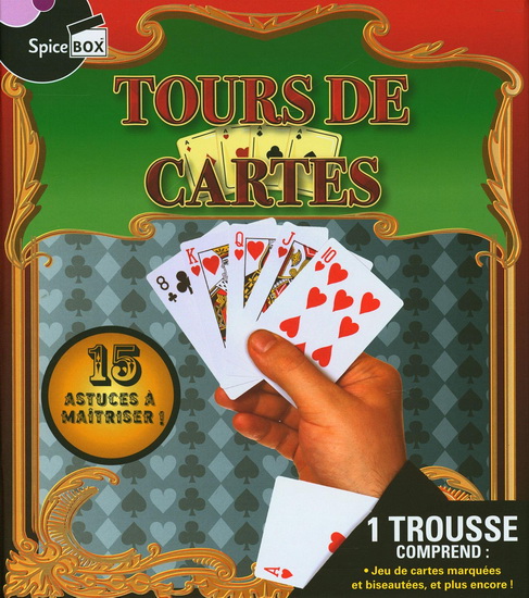 Tours de cartes - 15 astuces à maîtriser ! N. éd. - COLLECTIF