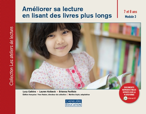 Améliorer sa lecture en lisant des livres plus longs 7 et 8 ans - Module 3 - COLLECTIF