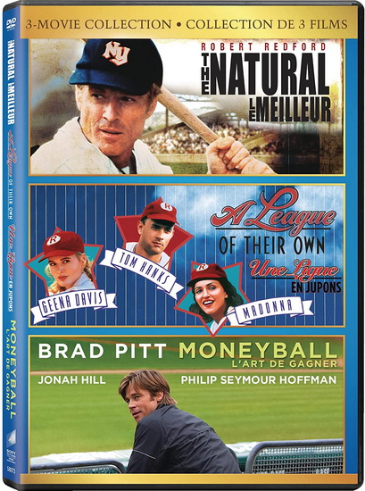 A League of Their Own (1992) / Moneyball (2011) / Natural: 3 Movie Collection - DIVERS