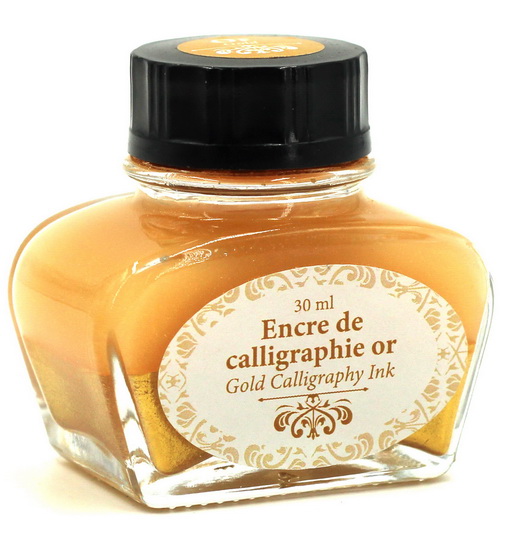 Encrier 30ml encre or