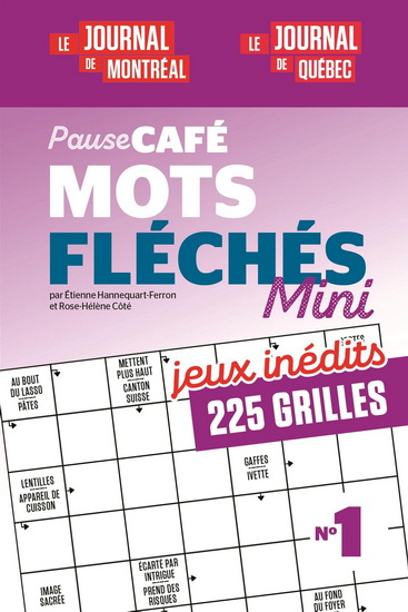 Mots fléchés mini - COLLECTIF